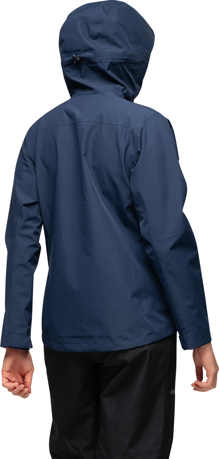 Bergans Women's Essentials 2.5l Shell Jacket  Navy Blue Bergans