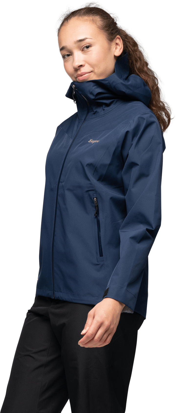 Bergans Women's Essentials 2.5l Shell Jacket  Navy Blue Bergans