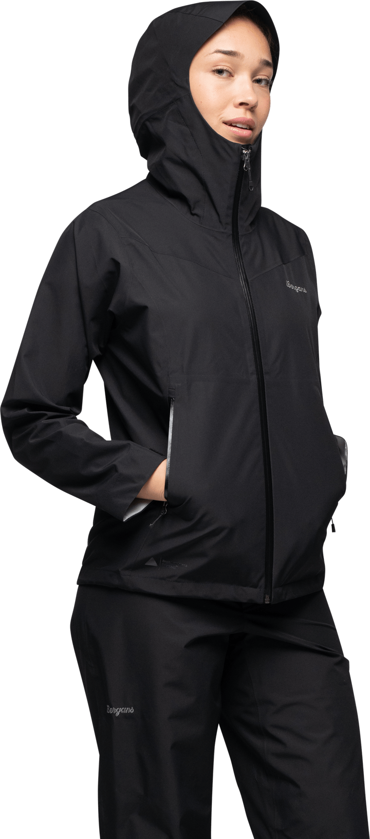 Bergans Women's Essentials 2.5l Shell Jacket  Black Bergans