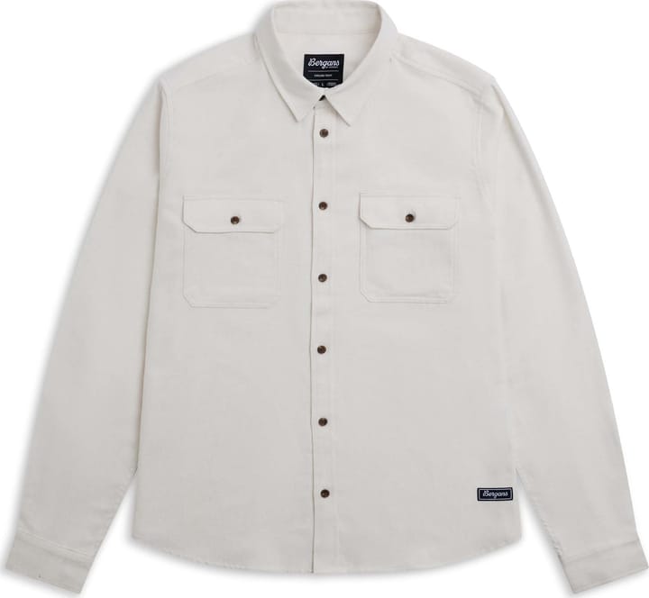 Bergans Men's Nordmarka Flannel Shirt Arctic White Bergans