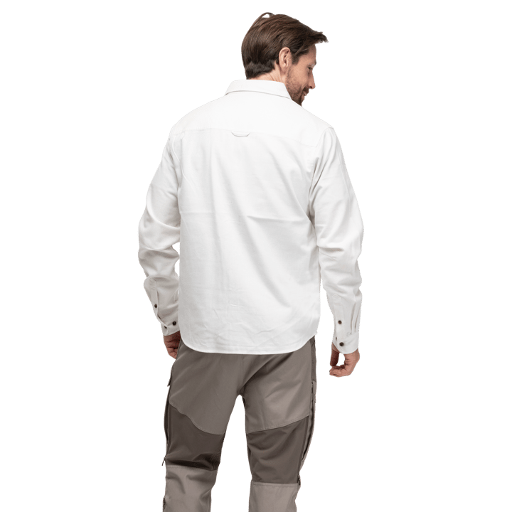 Bergans Men's Nordmarka Flannel Shirt Arctic White Bergans