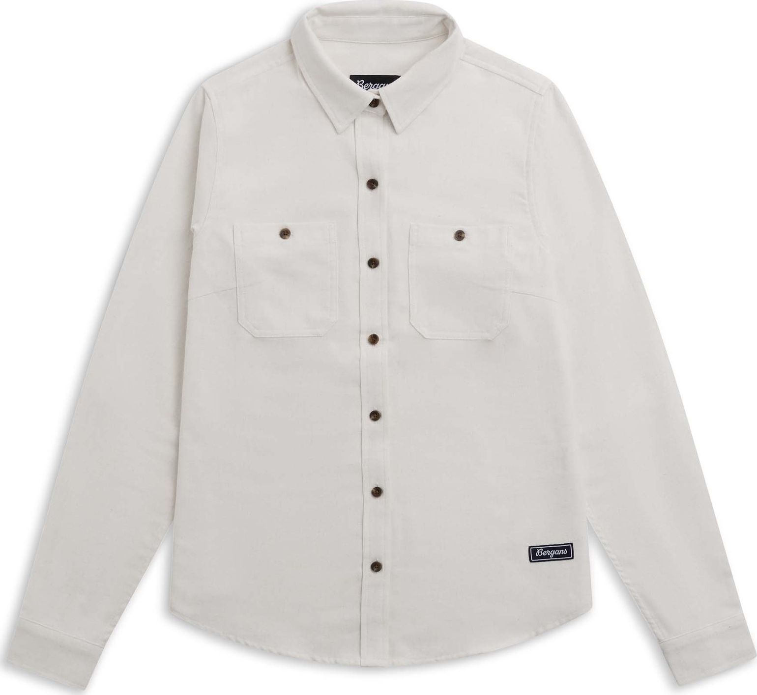 Bergans Women's Nordmarka Flannel Shirt Arctic White