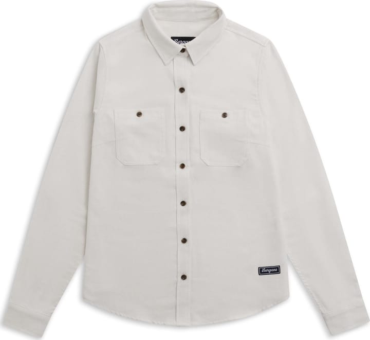 Bergans Women's Nordmarka Flannel Shirt Arctic White Bergans