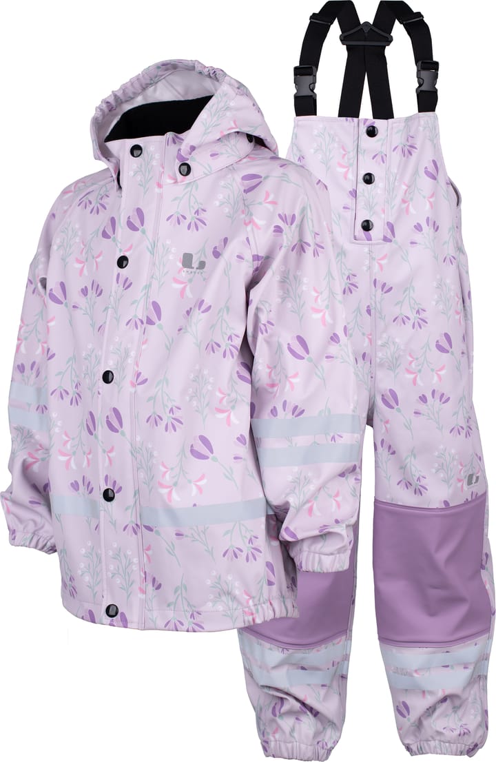 Lindberg Kids' Vattholma Rain Set Lavender/pink Lindberg