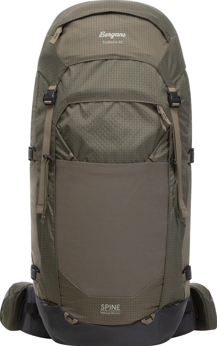 Bergans Trollhetta 80 Dark Green Mud Bergans