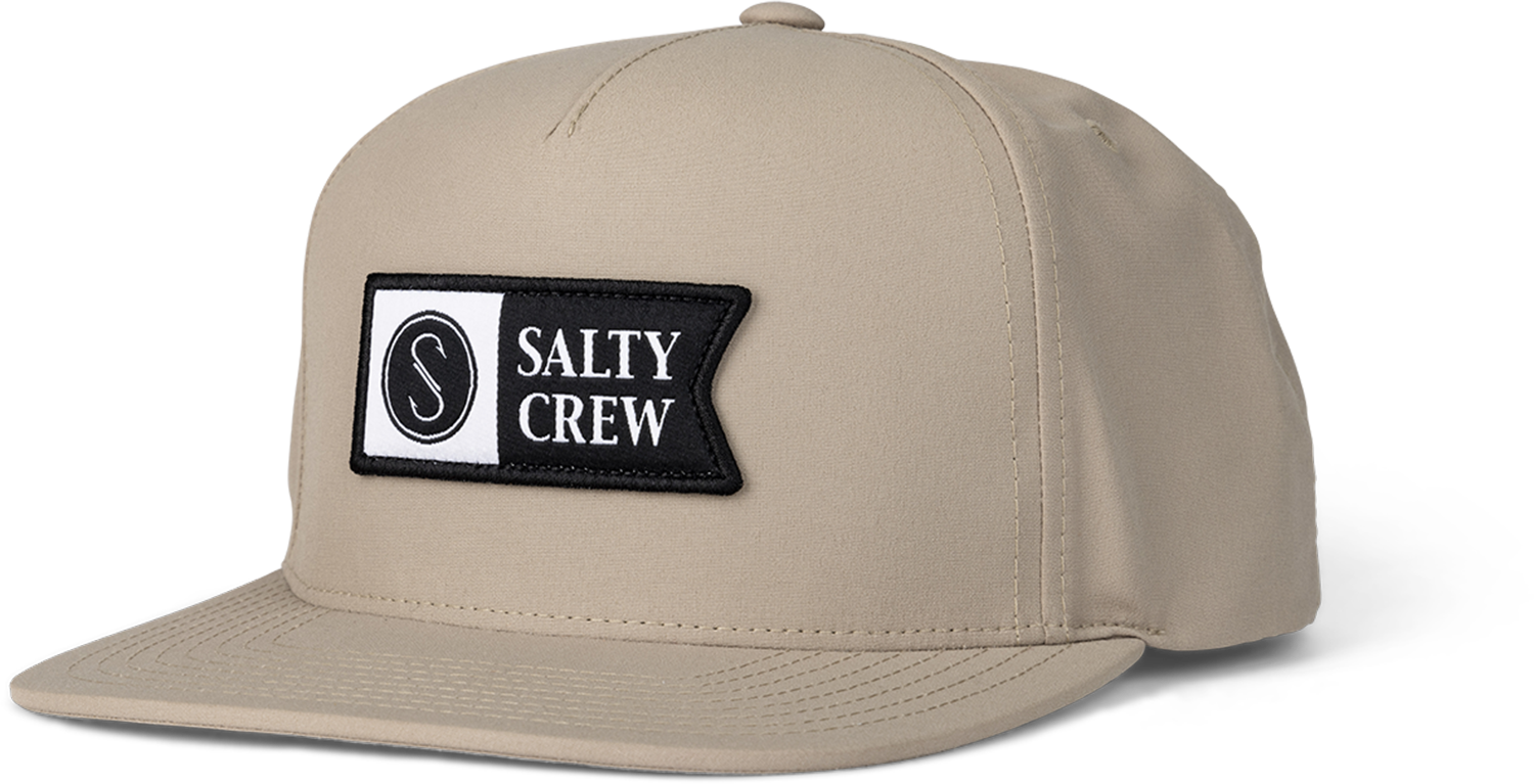 Salty Crew Alpha Tech 5 Panel Sand Dune