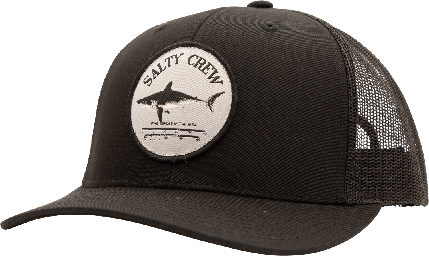 Salty Crew Men's Bruce Retro Trucker Black