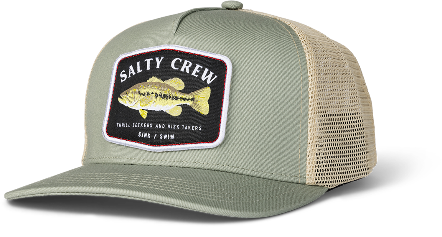 Salty Crew Bigmouth Trucker Dusty Sage