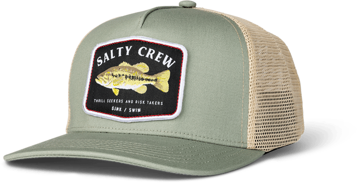 Salty Crew Bigmouth Trucker Dusty Sage Salty Crew
