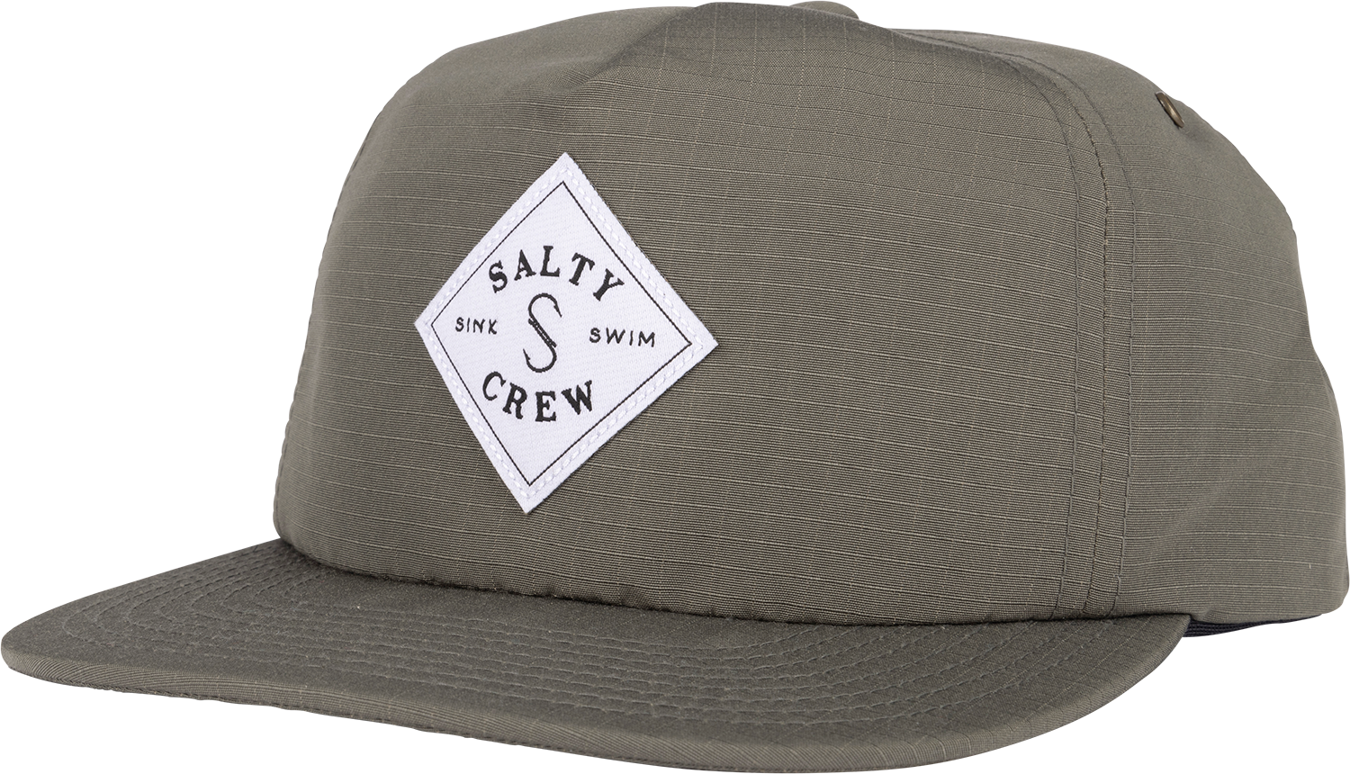 Salty Crew Tippet Rip 5 Panel Olive