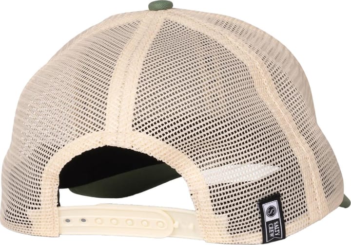 Salty Crew Border Trucker Off White/Mid Green Salty Crew