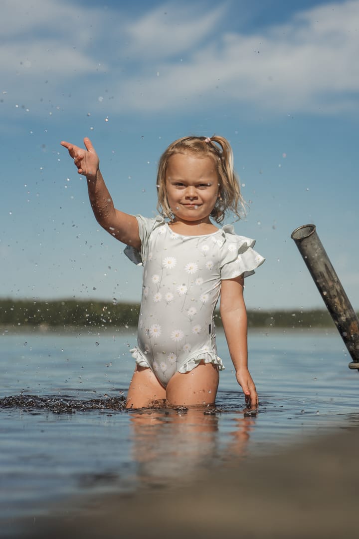 Lindberg Kids' Gracie Swimsuit Green/white Lindberg