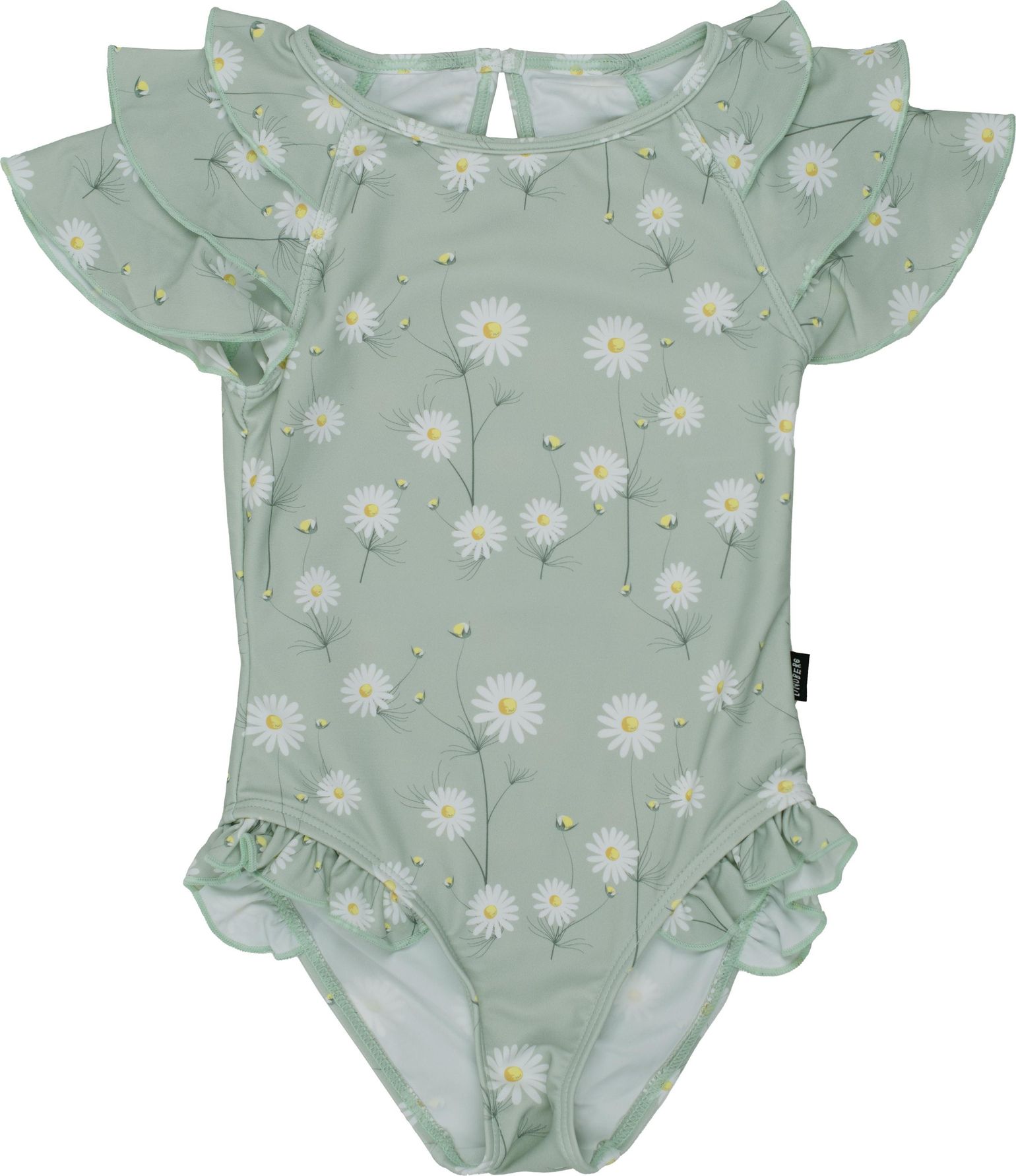 Lindberg Kids' Gracie Swimsuit Green/white