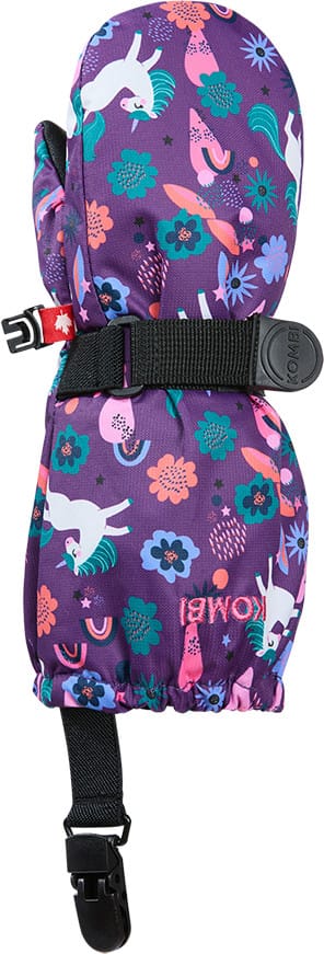 Kombi Kids' Crazy Caribo Mitten Unicorn Rainbow Kombi