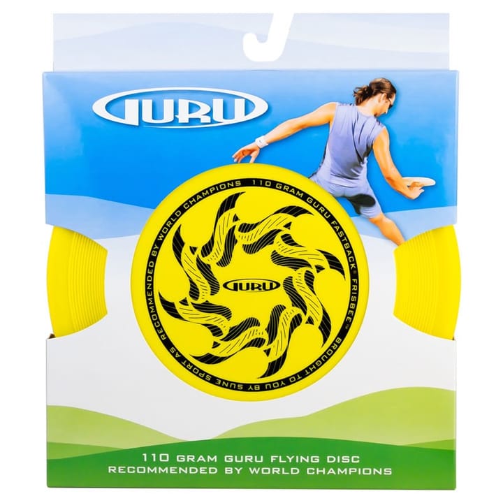 Guru Sport Frisbee 110 gram Yellow Guru Sport Guru Sport Frisbee 110 gram Yellow Guru Sport