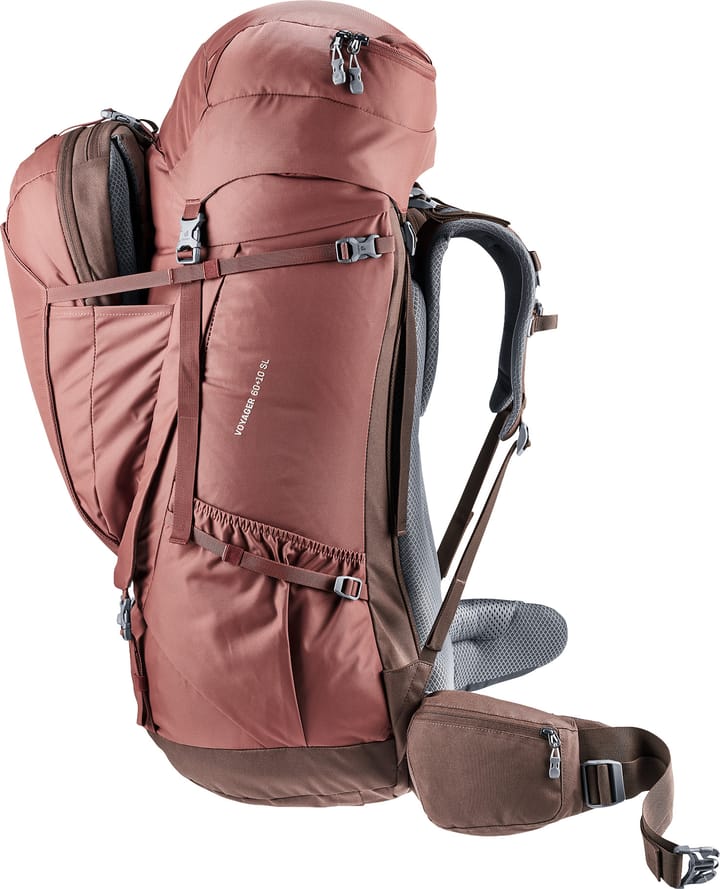 Deuter Women's Voyager 60+10 SL Caspia-raisin Deuter Deuter Women's Voyager 60+10 SL Caspia-raisin Deuter