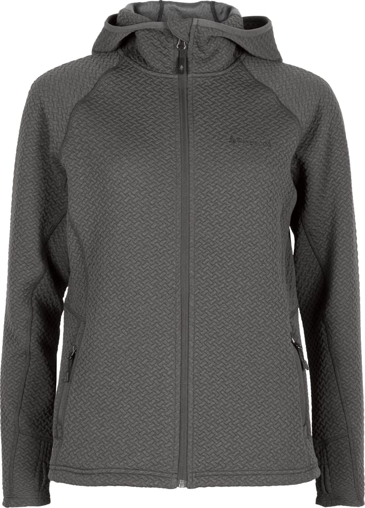 Pinewood Women's Everyday Travel Full Zip Hoodie Grey Mel Pinewood