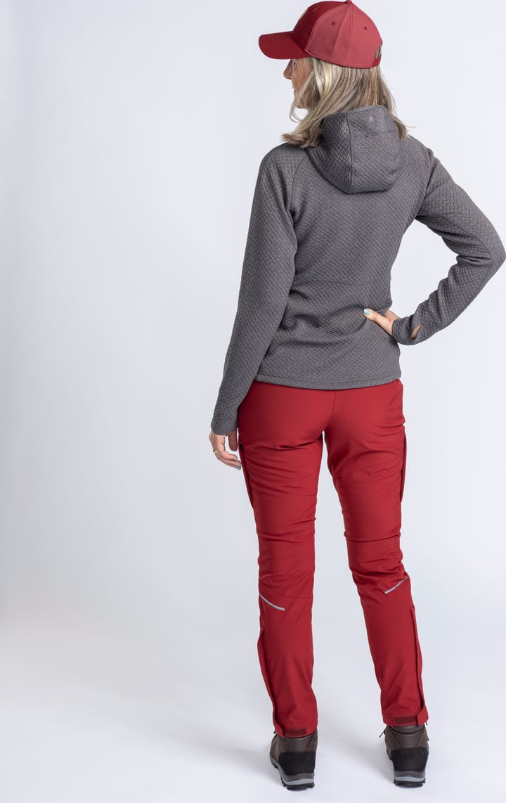 Pinewood Women's Everyday Travel Full Zip Hoodie Grey Mel Pinewood
