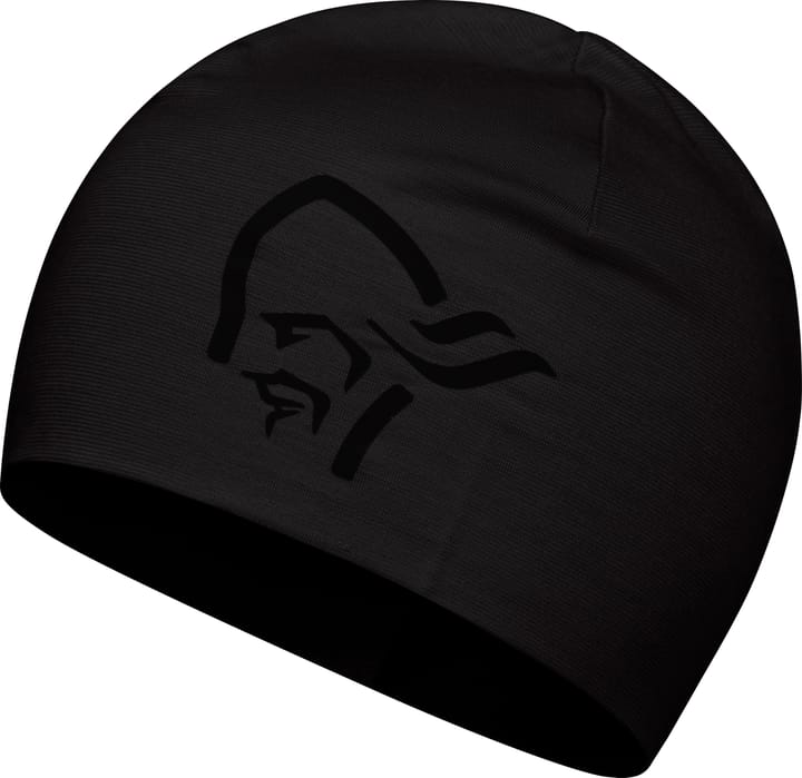 Norrøna Unisex /29 Pureull180 Beanie Caviar Black Norrøna