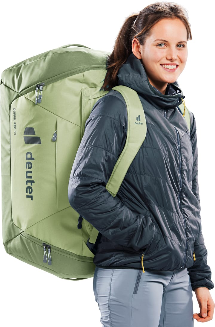 Deuter Duffel Pro 60 Mineral-grove Deuter Deuter Duffel Pro 60 Mineral-grove Deuter