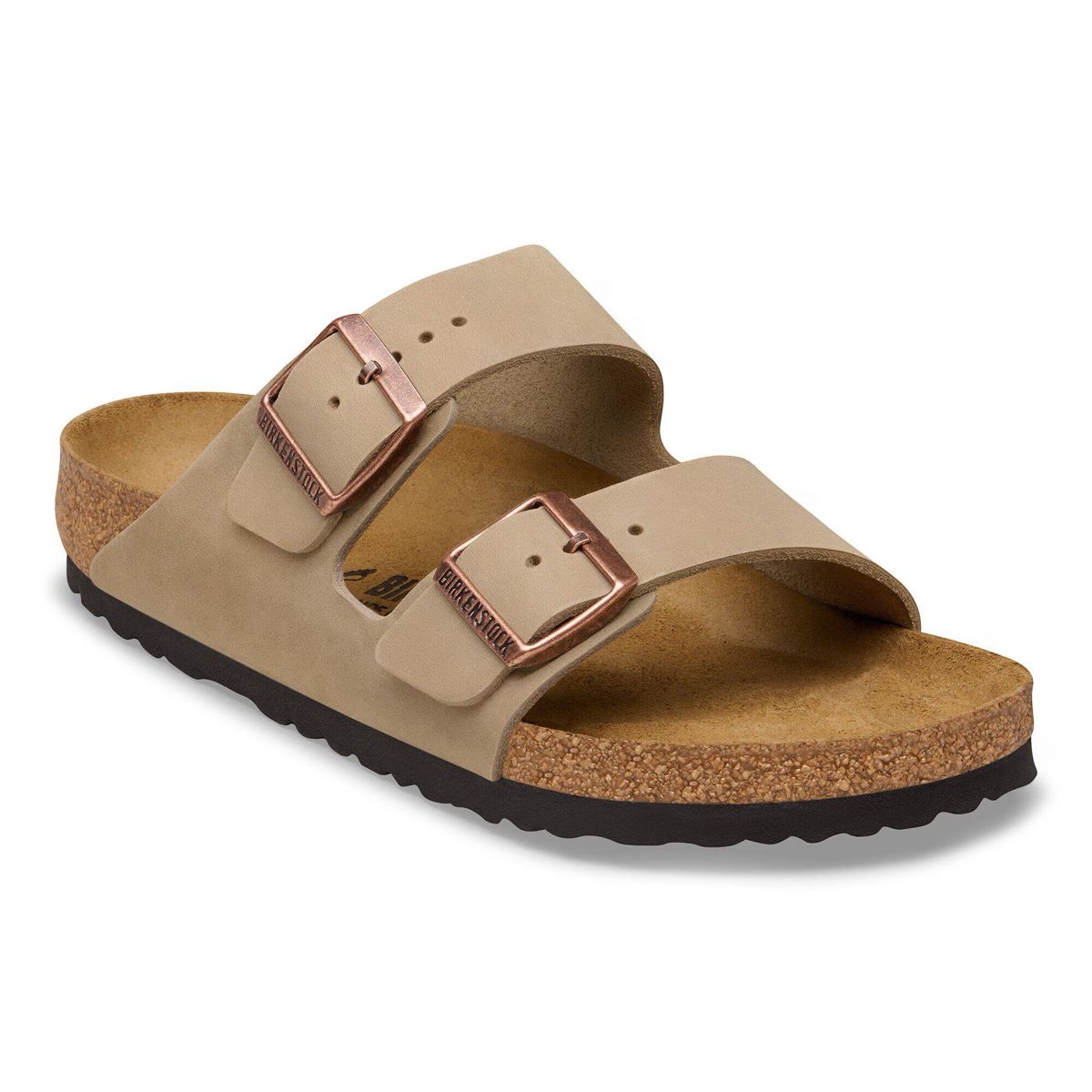 Birkenstock Arizona Oiled Leather Narrow Tobacco Brown