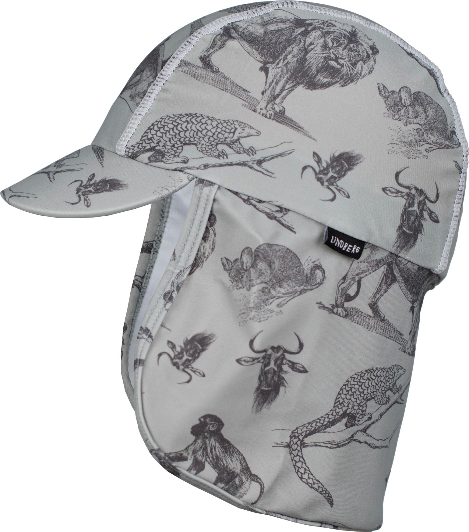 Lindberg Kids' Rainbow Sun Cap Mint Green/grey