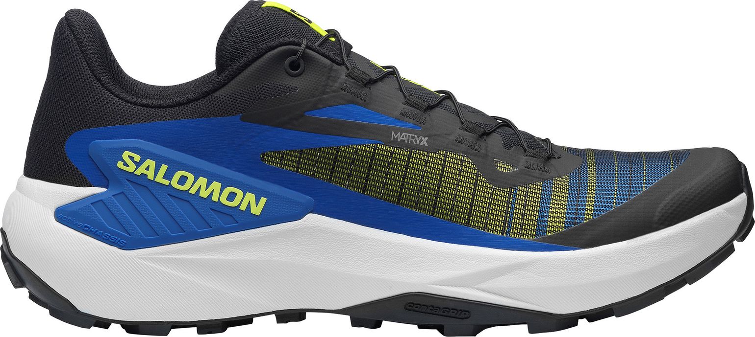 Salomon Men's Genesis Black / Acid Lime / Bluing