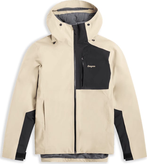 Bergans Men's Oppdal Insulated Shell Jacket Sandstone/black Bergans