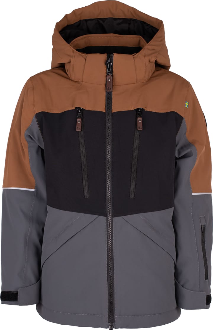Lindberg Kids' Alpine Winter Jacket Cayenne/Anthracite Lindberg
