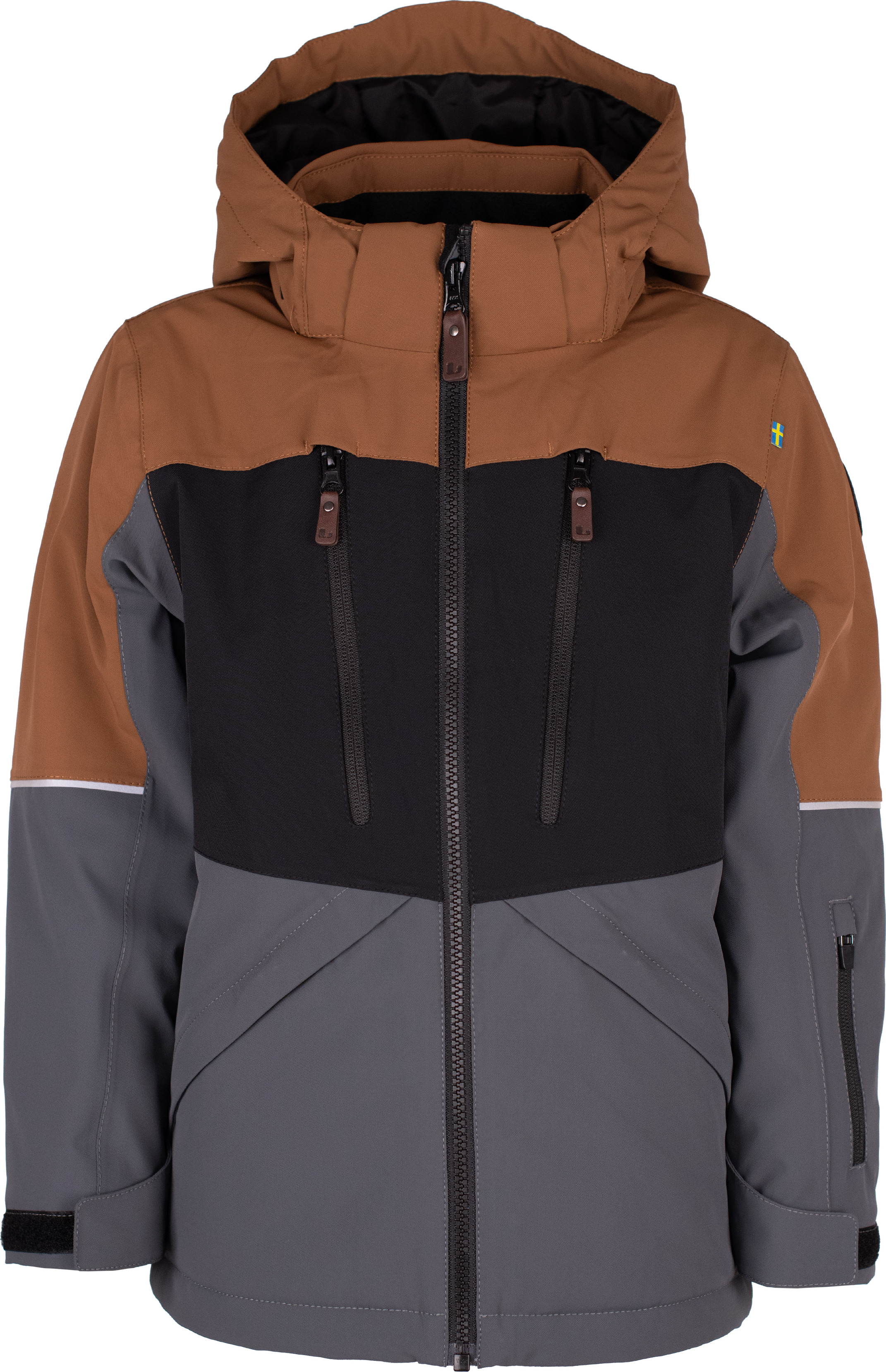 Lindberg Kids' Alpine Winter Jacket Cayenne/Anthracite