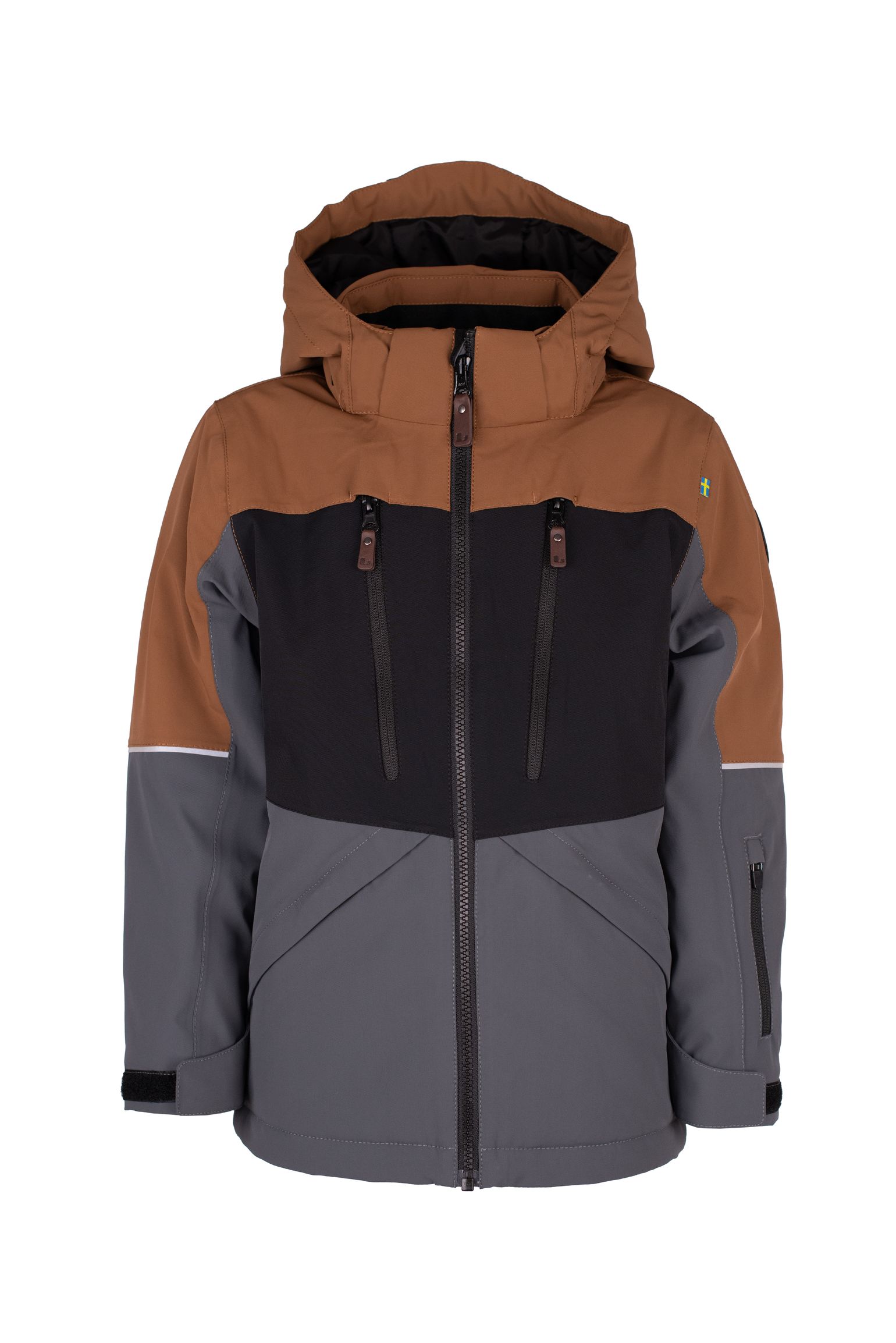 Lindberg Kids' Alpine Winter Jacket Cayenne/Anthracite