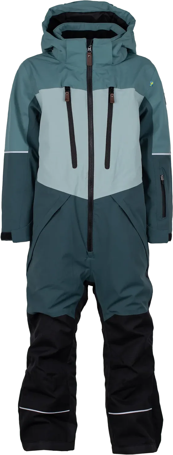Lindberg Kids' Alpine Winter Overall Mint Green/dark Mint