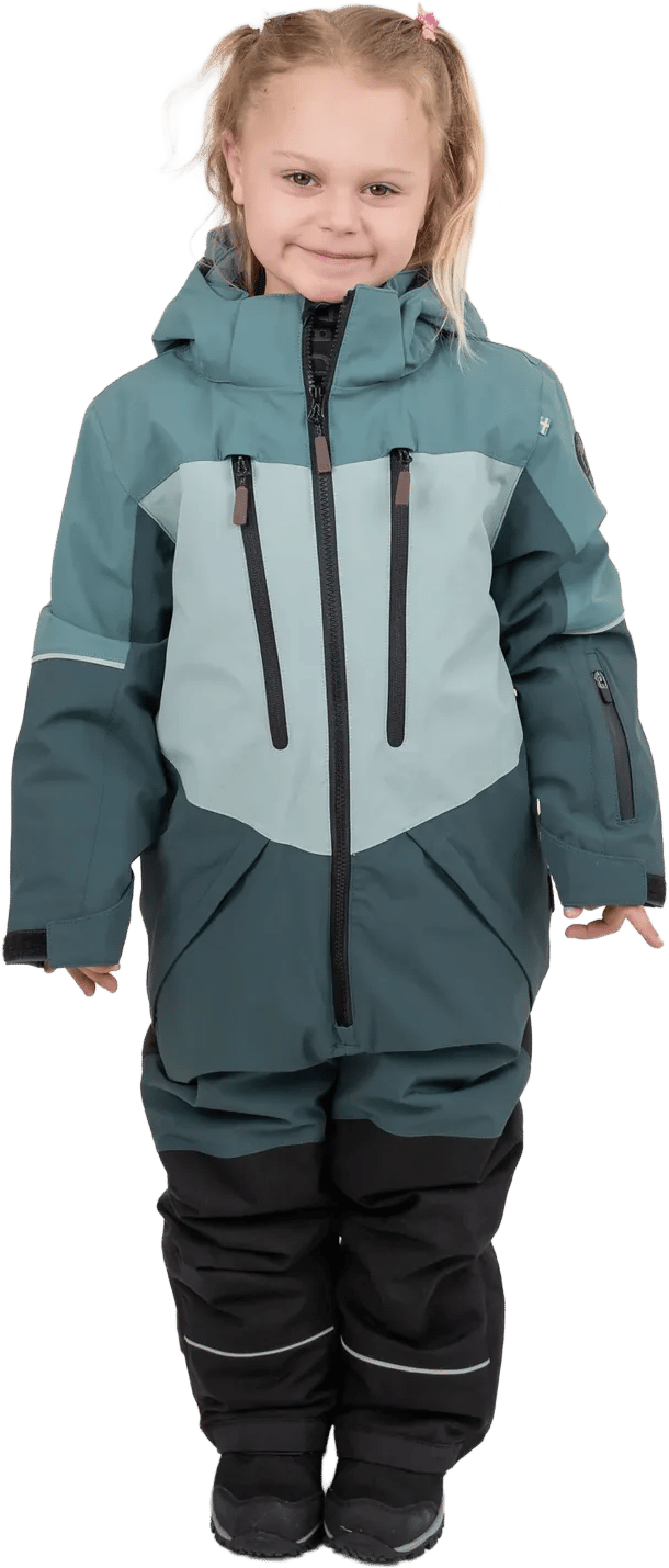 Lindberg Kids' Alpine Winter Overall Mint Green/dark Mint Lindberg