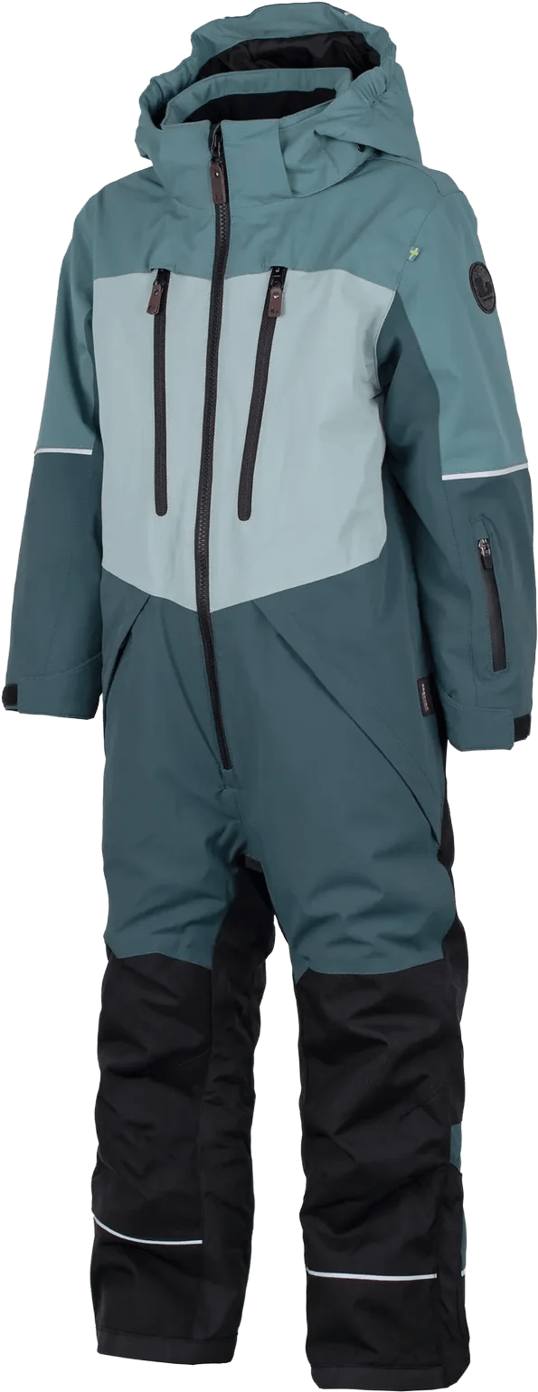 Lindberg Kids' Alpine Winter Overall Mint Green/dark Mint Lindberg