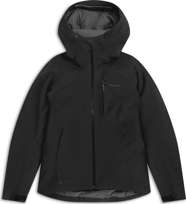 Bergans Women's Oppdal Insulated Shell Jacket Black Bergans