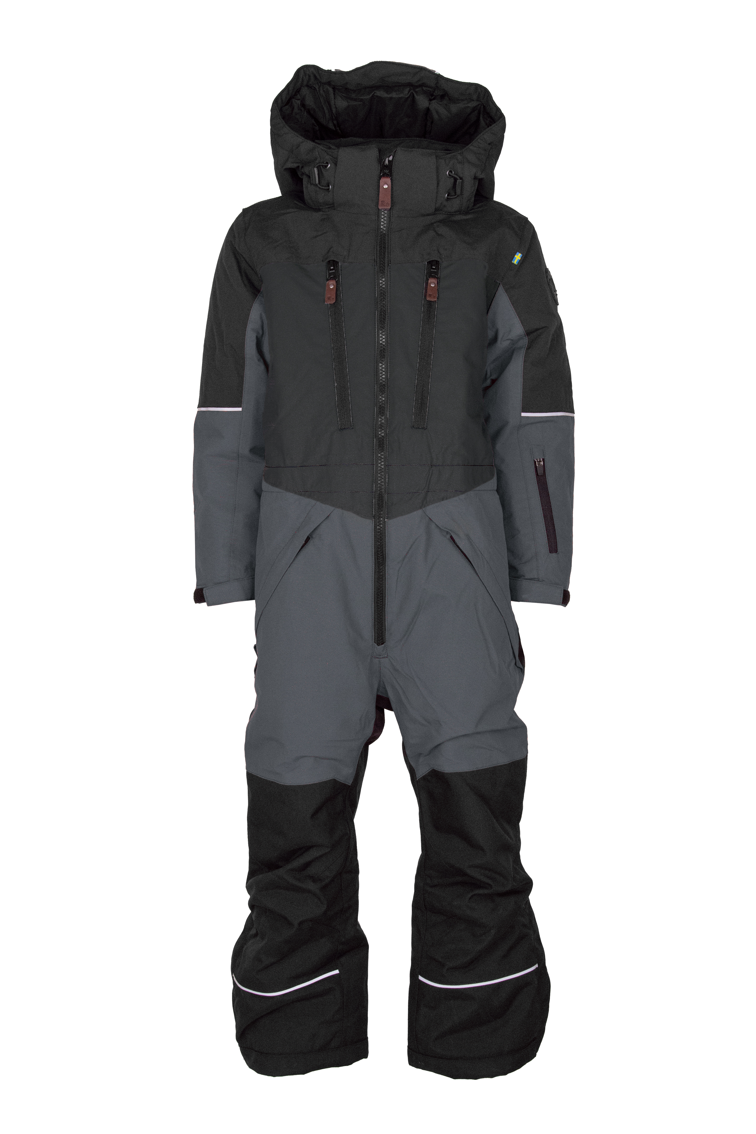 Lindberg Kids' Alpine Winter Overall Black/Anthracite Overaller 110