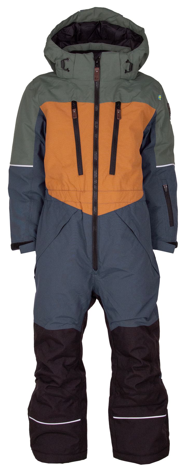Lindberg Kids' Alpine Winter Overall Green/Blue Lindberg