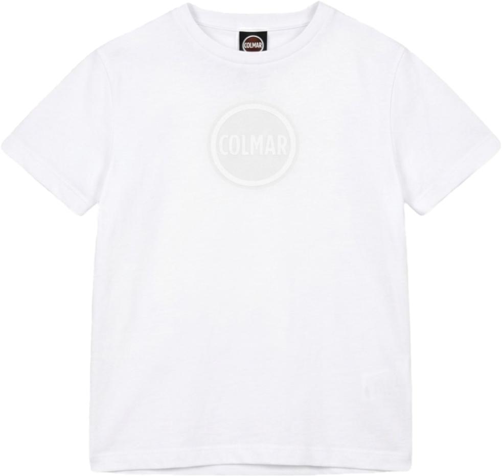 Colmar Boys' T-Shirt With Maxi Logo White T  12Y
