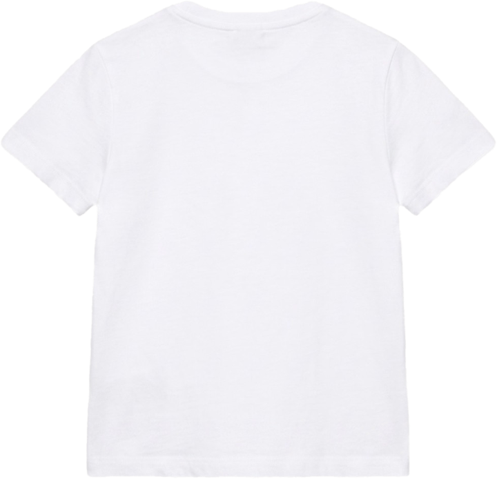 Colmar Boys' T-Shirt With Maxi Logo White T Colmar