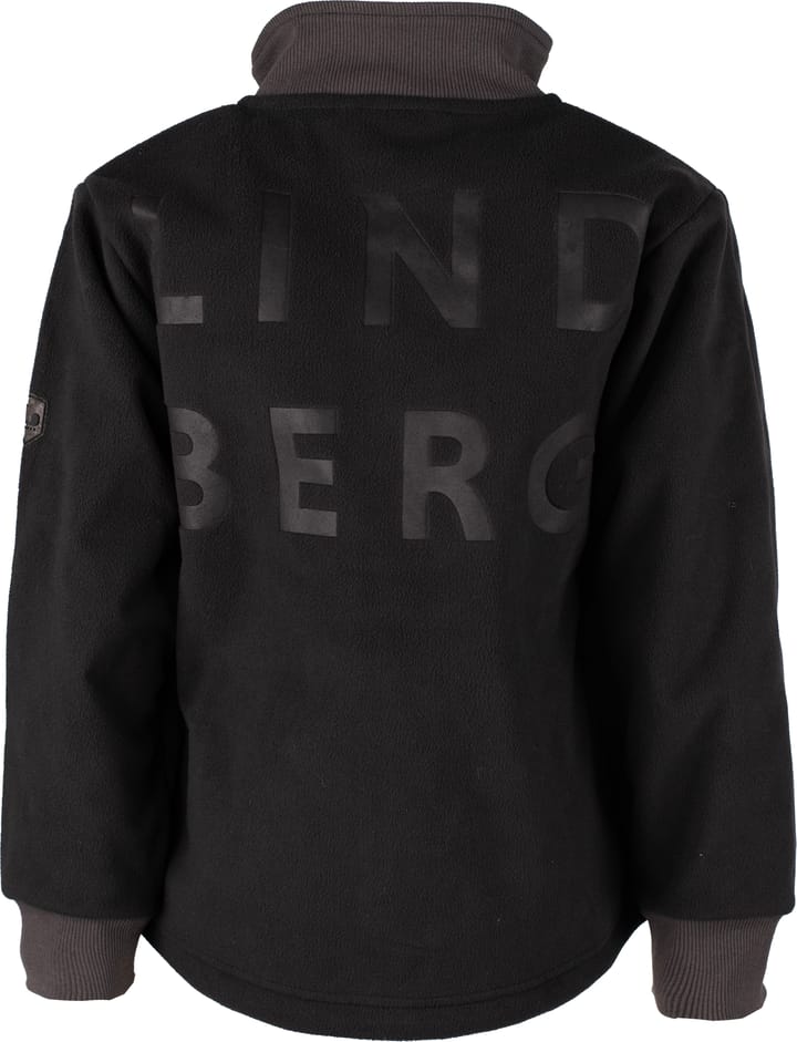 Lindberg Kids' Stormy Jacket Windfleece Black Lindberg
