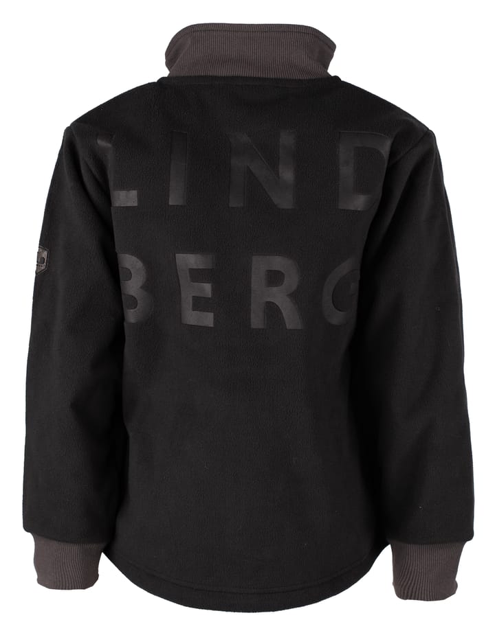 Lindberg Kids' Stormy Jacket Windfleece Black Lindberg