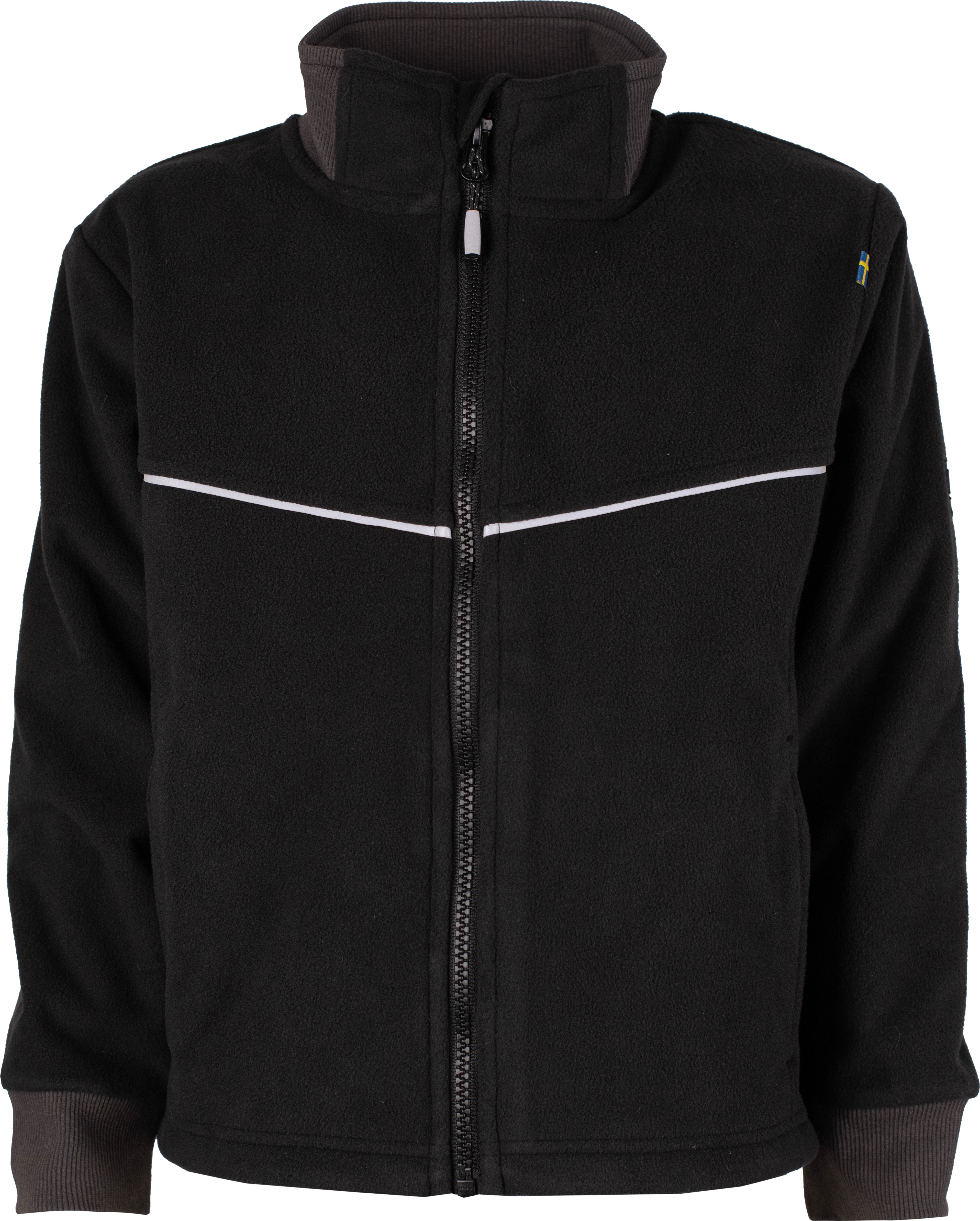 Lindberg Kids' Stormy Jacket Windfleece Black