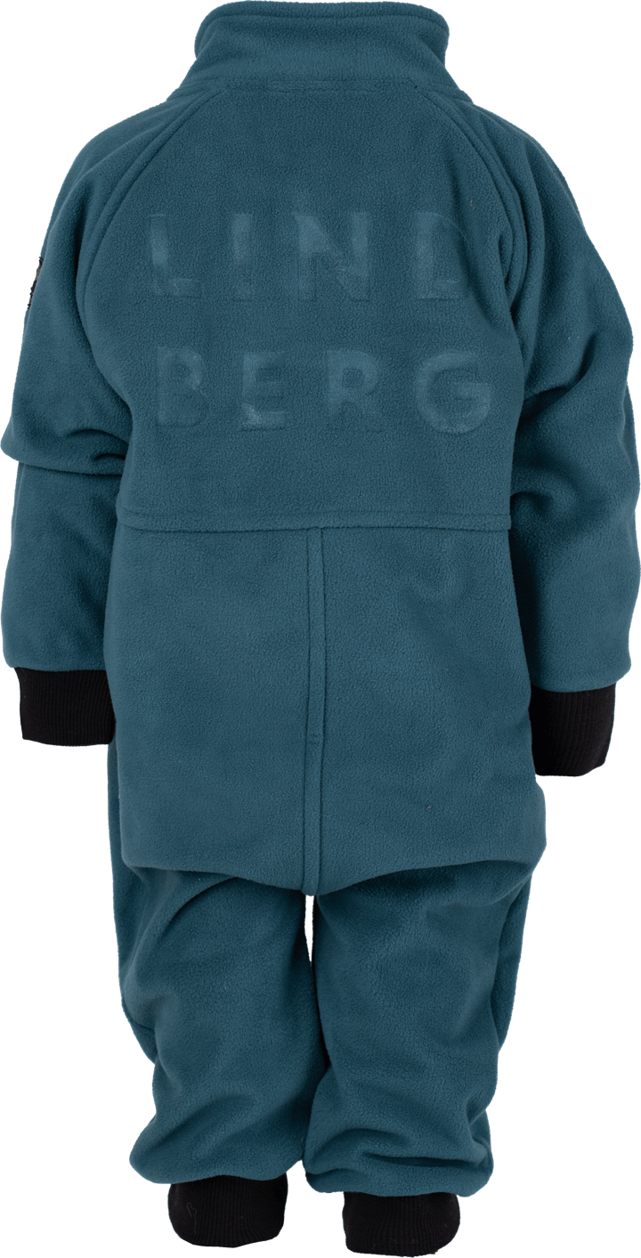 Lindberg Babys' Stormy Baby Overall Windfleece Dark Teal Lindberg