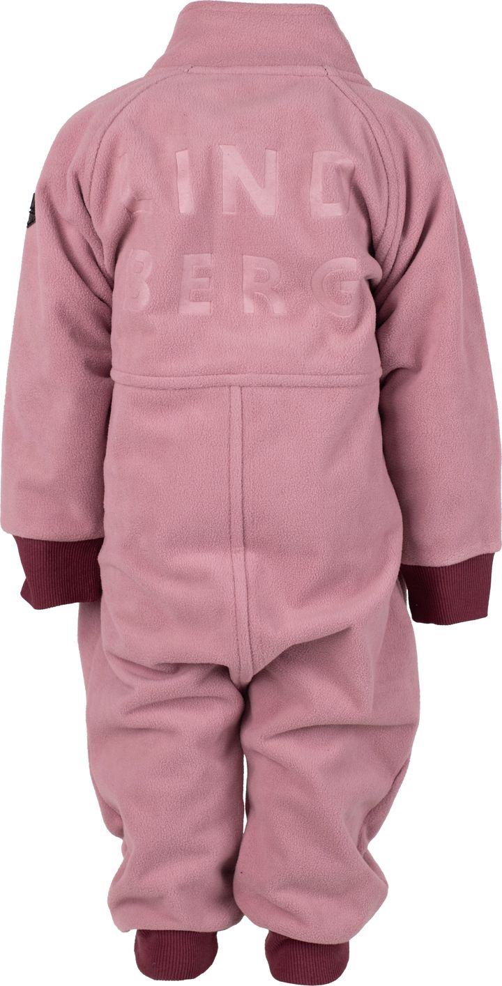 Lindberg Babys' Stormy Baby Overall Windfleece Rose Lindberg