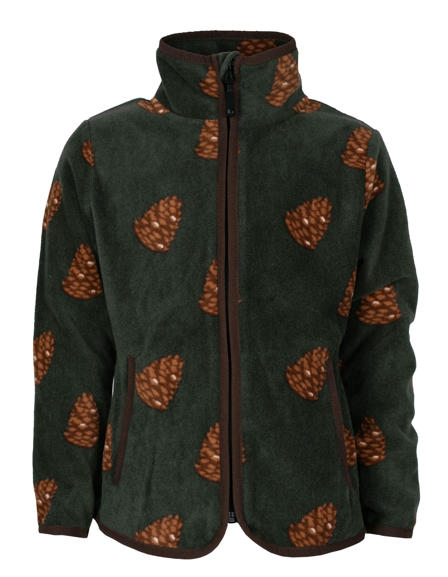 Lindberg Kids' Luleå Fleece Jacket Green