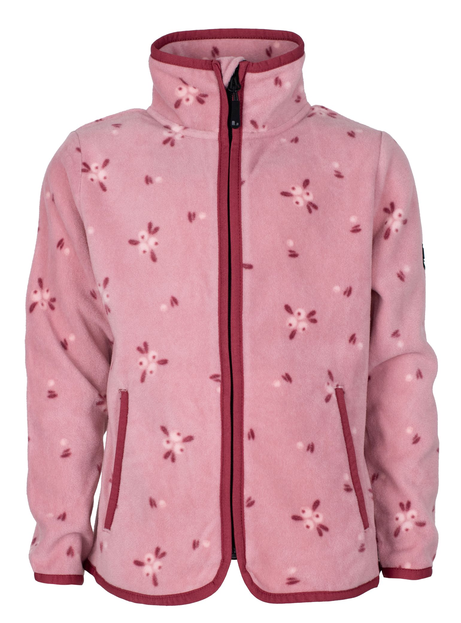Lindberg Kids' Luleå Fleece Jacket Rose