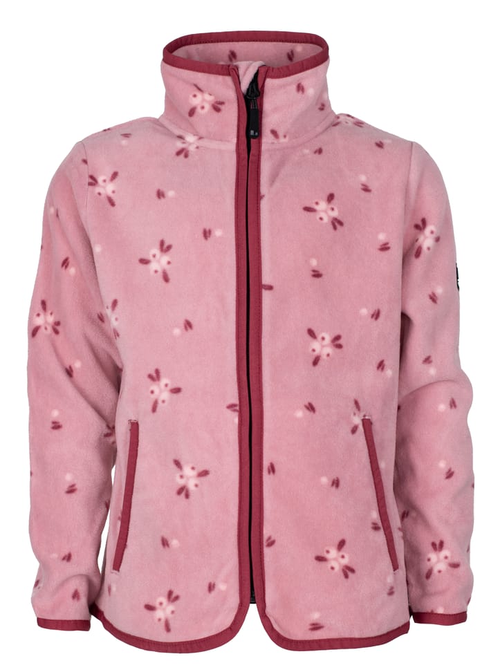 Lindberg Kids' Luleå Fleece Jacket Rose Lindberg
