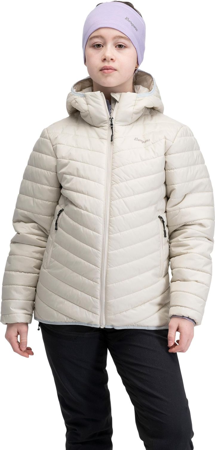 Bergans Juniors' Storetind Light Insulated Jacket Bone White Bergans