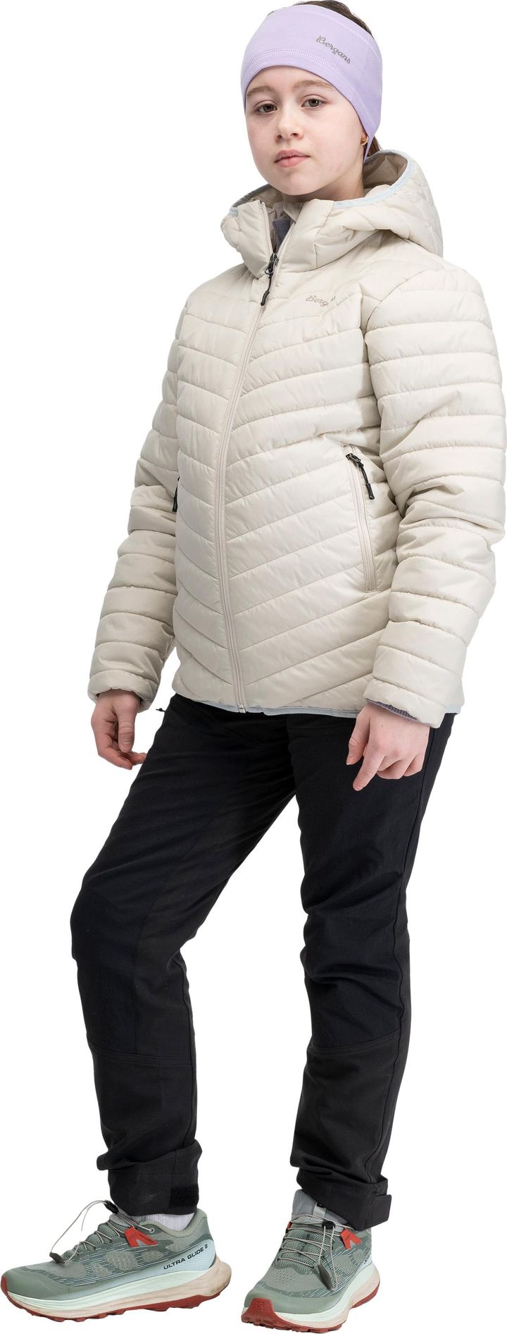 Bergans Juniors' Storetind Light Insulated Jacket Bone White Bergans