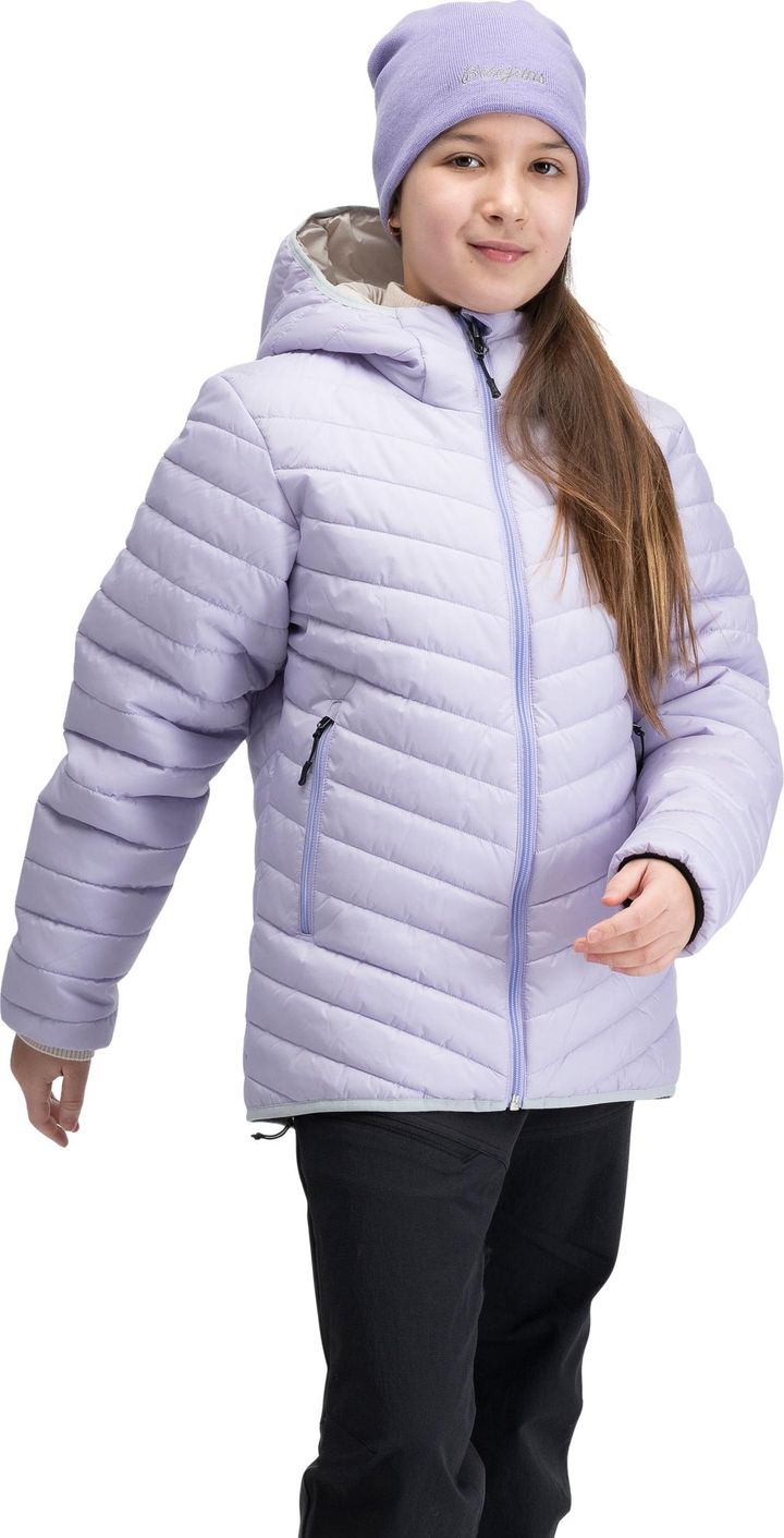 Bergans Juniors' Storetind Light Insulated Jacket Light Acai Smoothie Bergans